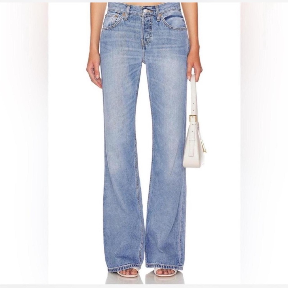 RE/DONE Loose Boot in Hacienda